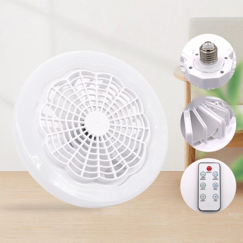 Luminária 2 em 1 - Ventilador portátil